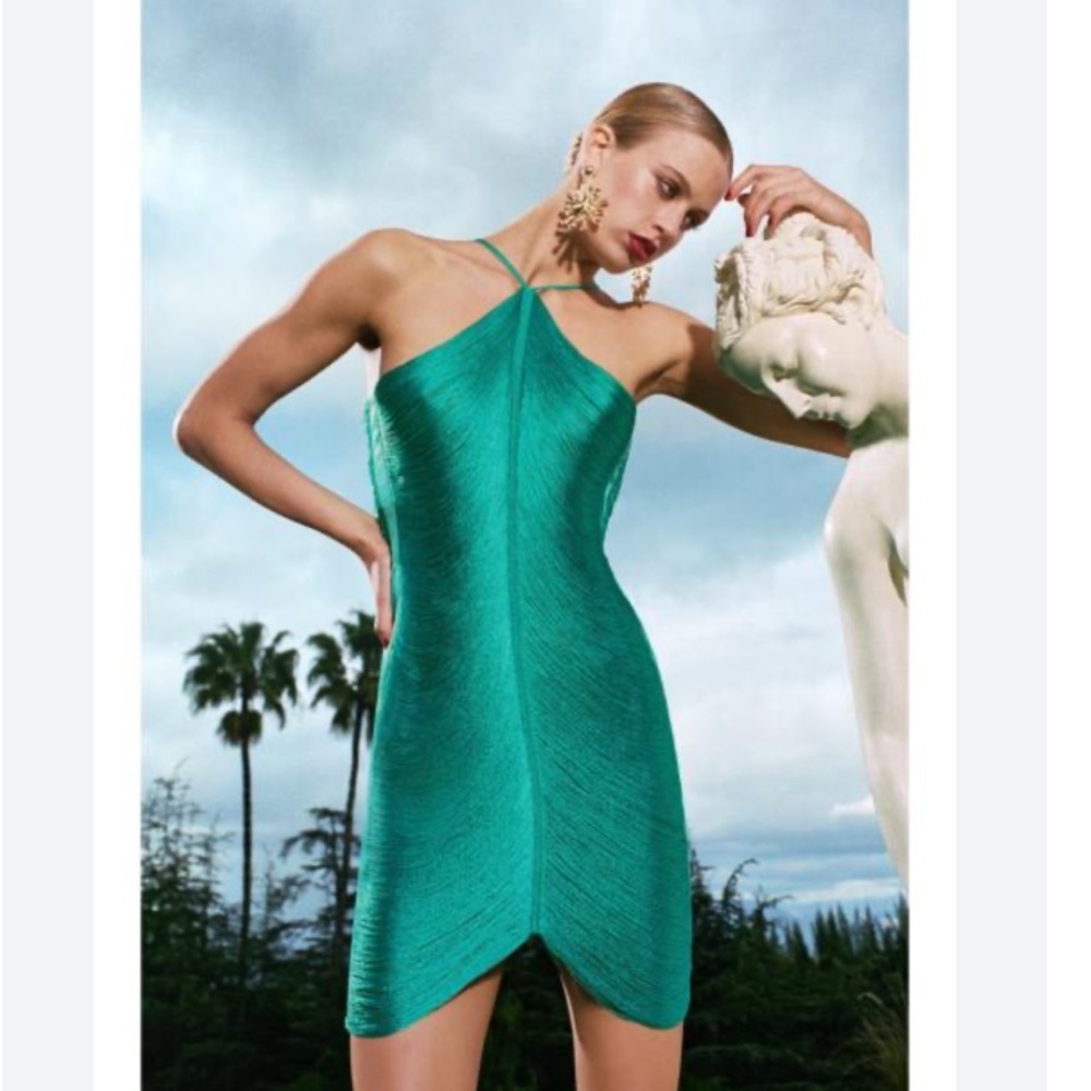 Cult Gaia Mara Fringe Mini Dress in Erba Size Medium $998 MSRP - Picture 5 of 16